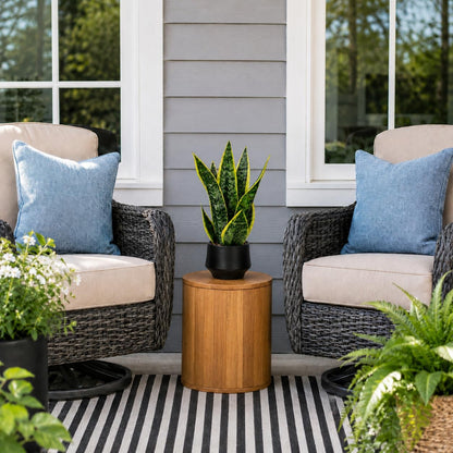 Artificial Snake Plant, Faux Sansevieria, Small Indoor Plant Decor