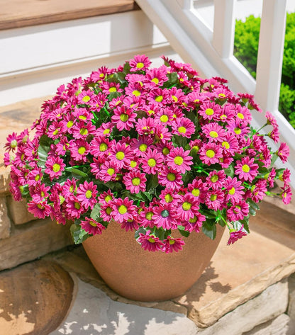 Sunflowers Artificial Flowers, 10 Bunches Fake Sunflower Artificial Flowers for Outdoors Spring Summer Decoration Look Real UV Resistant Fake Flowers for Home Porch Garden Wedding Party Office Indoor
