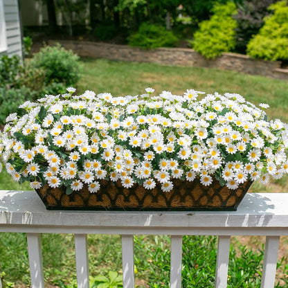 Sunflowers Artificial Flowers, 10 Bunches Fake Sunflower Artificial Flowers for Outdoors Spring Summer Decoration Look Real UV Resistant Fake Flowers for Home Porch Garden Wedding Party Office Indoor
