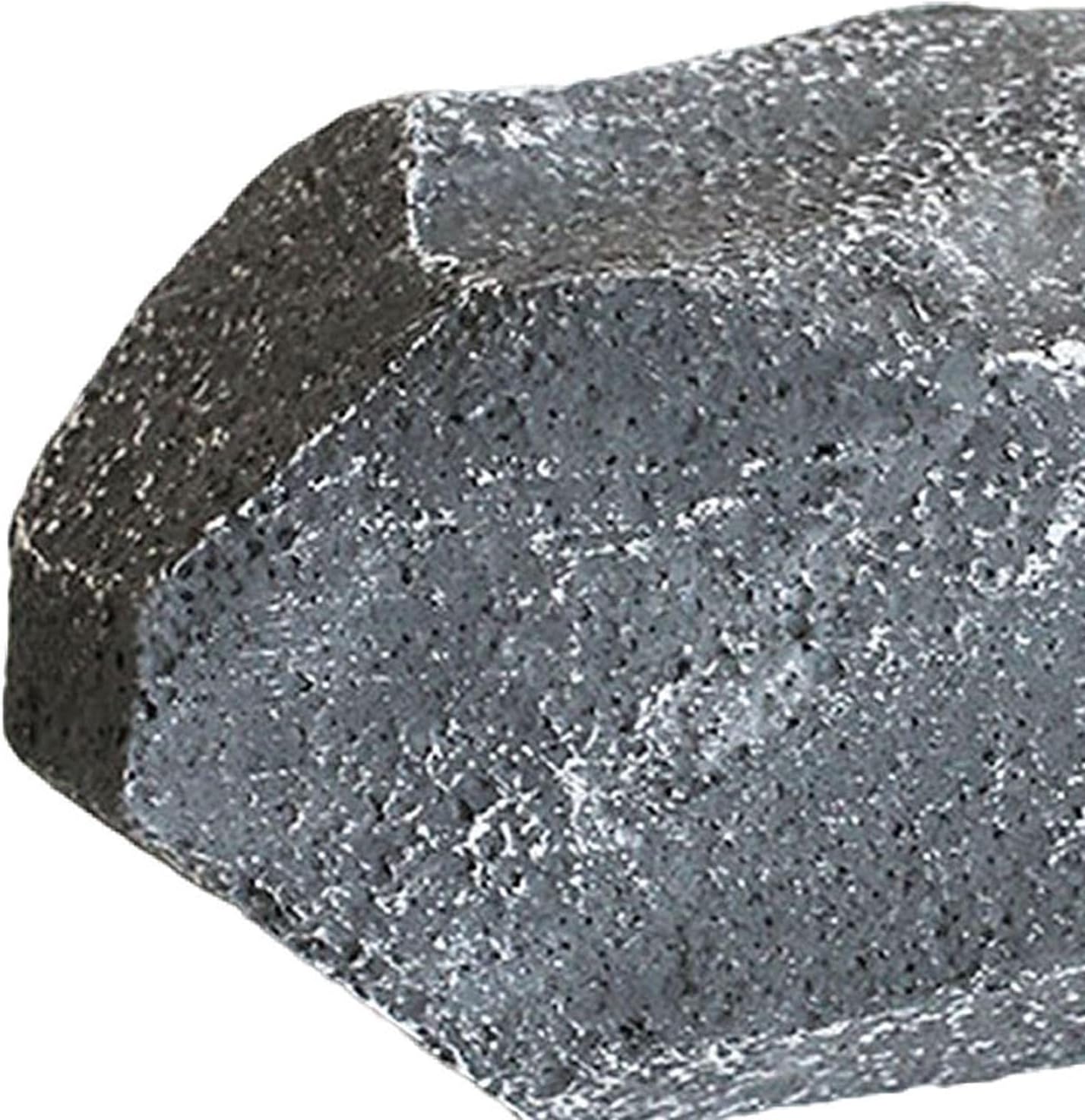 Artificial Landscape Rock, Lightweight Foam Faux Stone, 11.81x8.66x7.48 in, for Garden Decor, Aquarium, and Reptile Hide