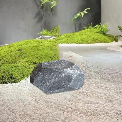 Artificial Landscape Rock, Lightweight Foam Faux Stone, 11.81x8.66x7.48 in, for Garden Decor, Aquarium, and Reptile Hide
