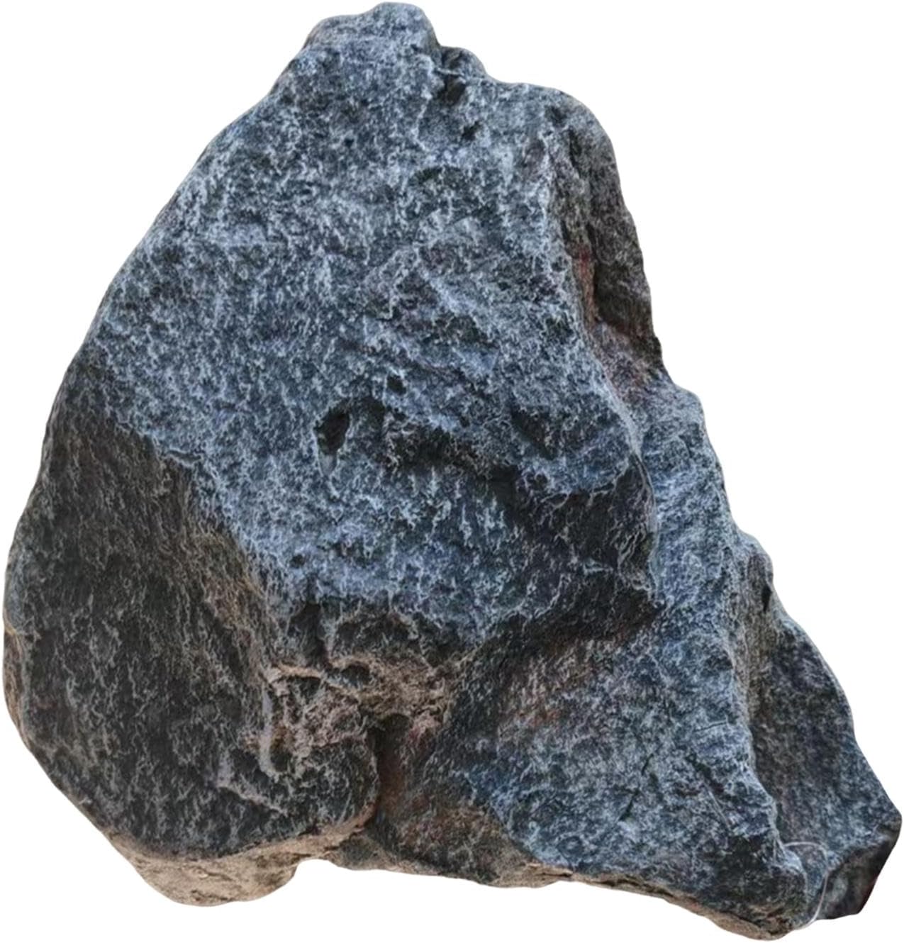 Artificial Landscape Rock, Lightweight Foam Faux Stone, 11.81x8.66x7.48 in, for Garden Decor, Aquarium, and Reptile Hide