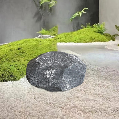 Artificial Landscape Rock, Lightweight Foam Faux Stone, 11.81x8.66x7.48 in, for Garden Decor, Aquarium, and Reptile Hide