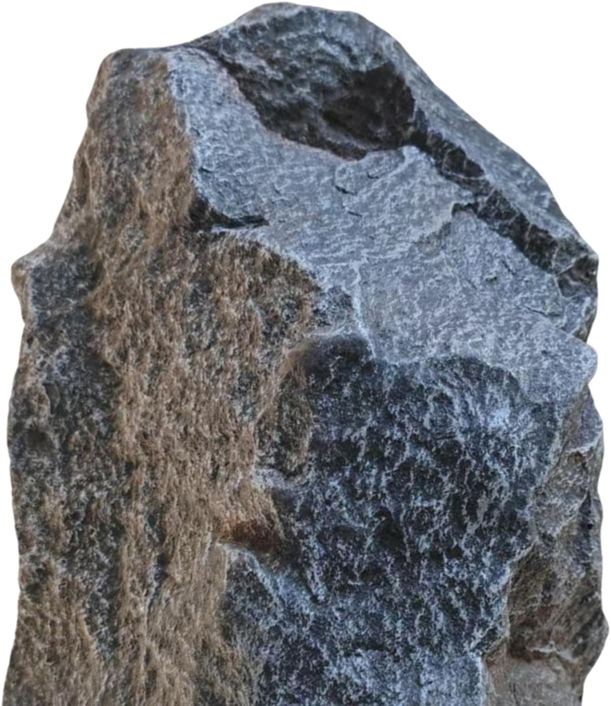 Artificial Landscape Rock, Lightweight Foam Faux Stone, 11.81x8.66x7.48 in, for Garden Decor, Aquarium, and Reptile Hide