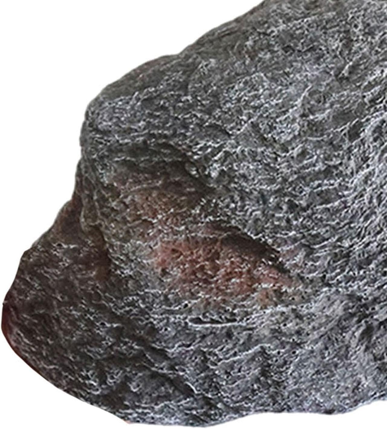 Artificial Landscape Rock, Lightweight Foam Faux Stone, 11.81x8.66x7.48 in, for Garden Decor, Aquarium, and Reptile Hide