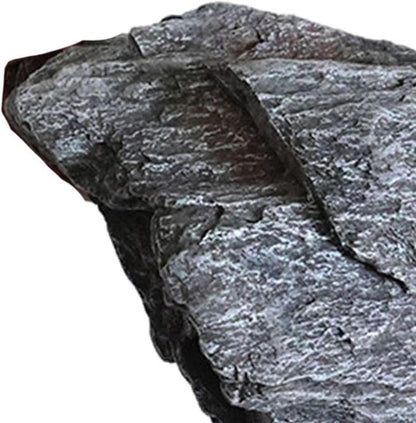 Artificial Landscape Rock, Lightweight Foam Faux Stone, 11.81x8.66x7.48 in, for Garden Decor, Aquarium, and Reptile Hide