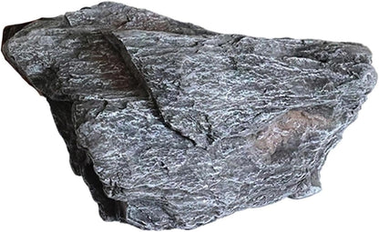 Artificial Landscape Rock, Lightweight Foam Faux Stone, 11.81x8.66x7.48 in, for Garden Decor, Aquarium, and Reptile Hide
