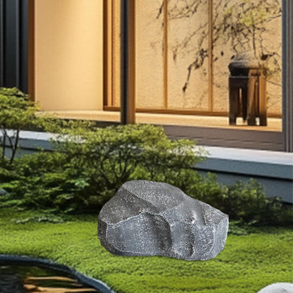 Artificial Landscape Rock, Lightweight Foam Faux Stone, 11.81x8.66x7.48 in, for Garden Decor, Aquarium, and Reptile Hide