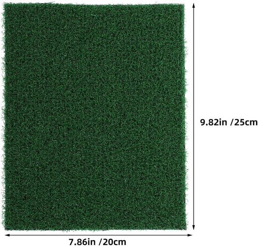 Artificial Resin for Fish Carpet Grass Mat Aquarium 2pcs, Material with Realistic Visual Appeal Basking Platform Tank and Reptile Terrarium Background Landscaping