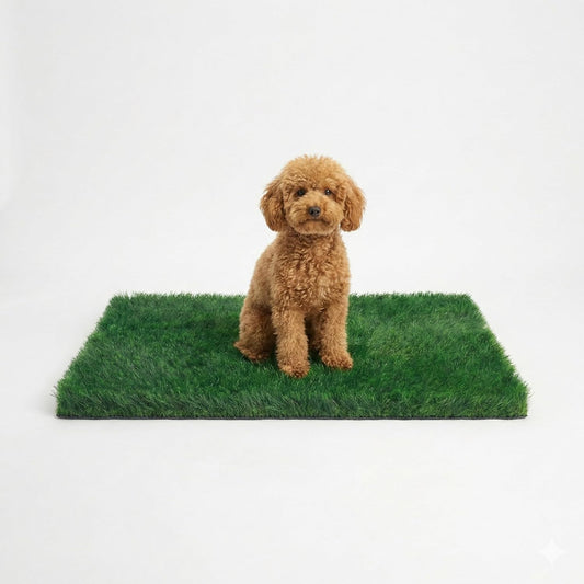Fake Grass for Dogs, Artificial Turf Grass Indoor Outdoor, Mat for Dogs Soft Blades, Cesped Artificial for Patios, Dog Astro Turf for Balcony, Quick Clean, Easy Rinse Patio Rug, 29.5"x17"