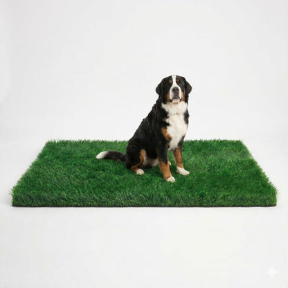 Fake Grass for Dogs, Artificial Turf Grass Indoor Outdoor, Mat for Dogs Soft Blades, Cesped Artificial for Patios, Dog Astro Turf for Balcony, Quick Clean, Easy Rinse Patio Rug, 29.5"x17"