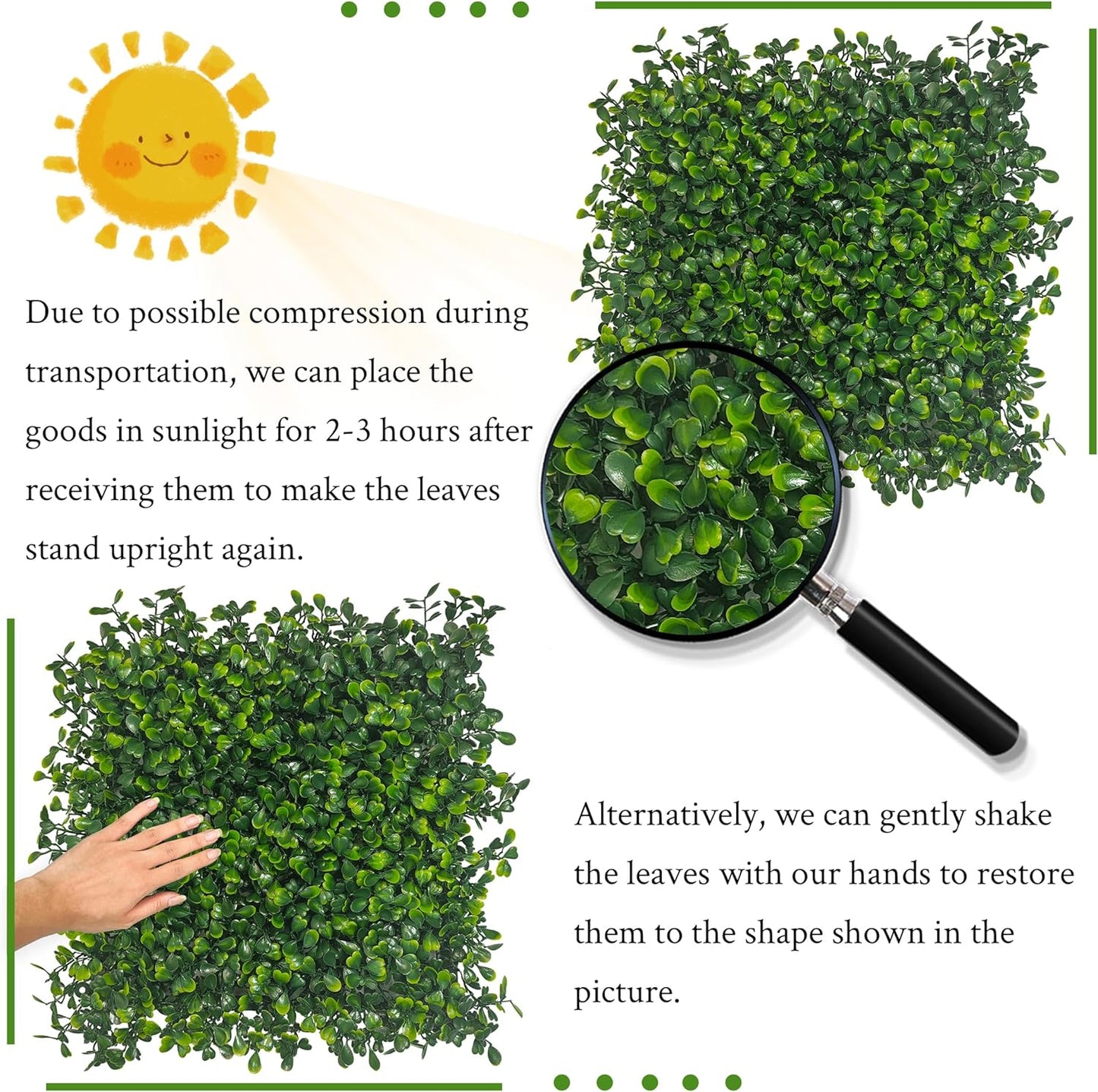 Artificial Ivy Privacy Fence Screen, 48"x120" (40 SQFT) 4-Layer Leaf | Faux Boxwood Greenery, Indoor Outdoor Patio Balcony Occlusion, Ivy Fence Covering Privacy, Garden Backyard Backdrop Decor