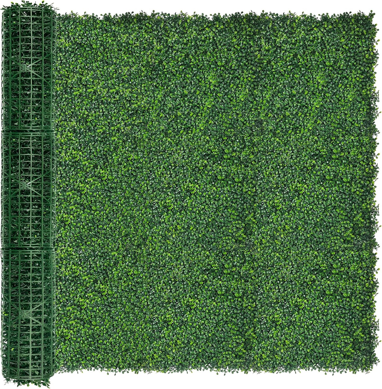 Artificial Ivy Privacy Fence Screen, 48"x120" (40 SQFT) 4-Layer Leaf | Faux Boxwood Greenery, Indoor Outdoor Patio Balcony Occlusion, Ivy Fence Covering Privacy, Garden Backyard Backdrop Decor