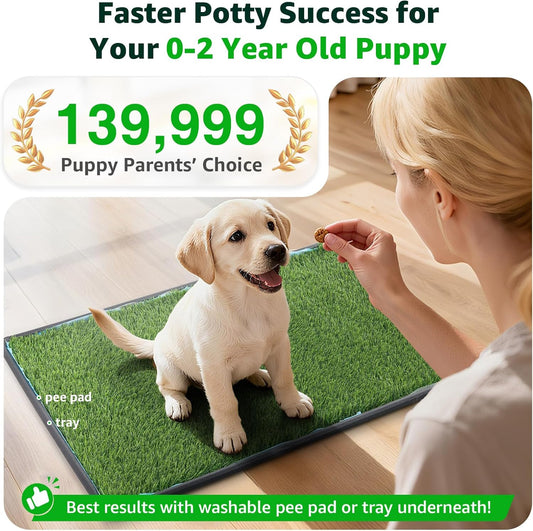 Replacement Artificial Grass Pee Pads for Dogs Potty Training to Pee & Poop