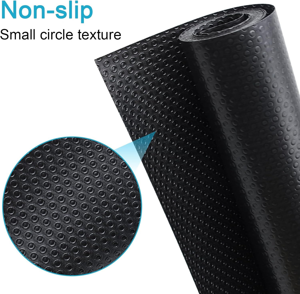 Reptile Carpet Bedding, 17.7 x 78.7 Inches Cuttable Reptile Terrarium Substrate Liner, Bearded Dragon Tank Accessories, Reptile Tank Mat for Leopard Gecko, Lizard, Snake and Tortoise, Black