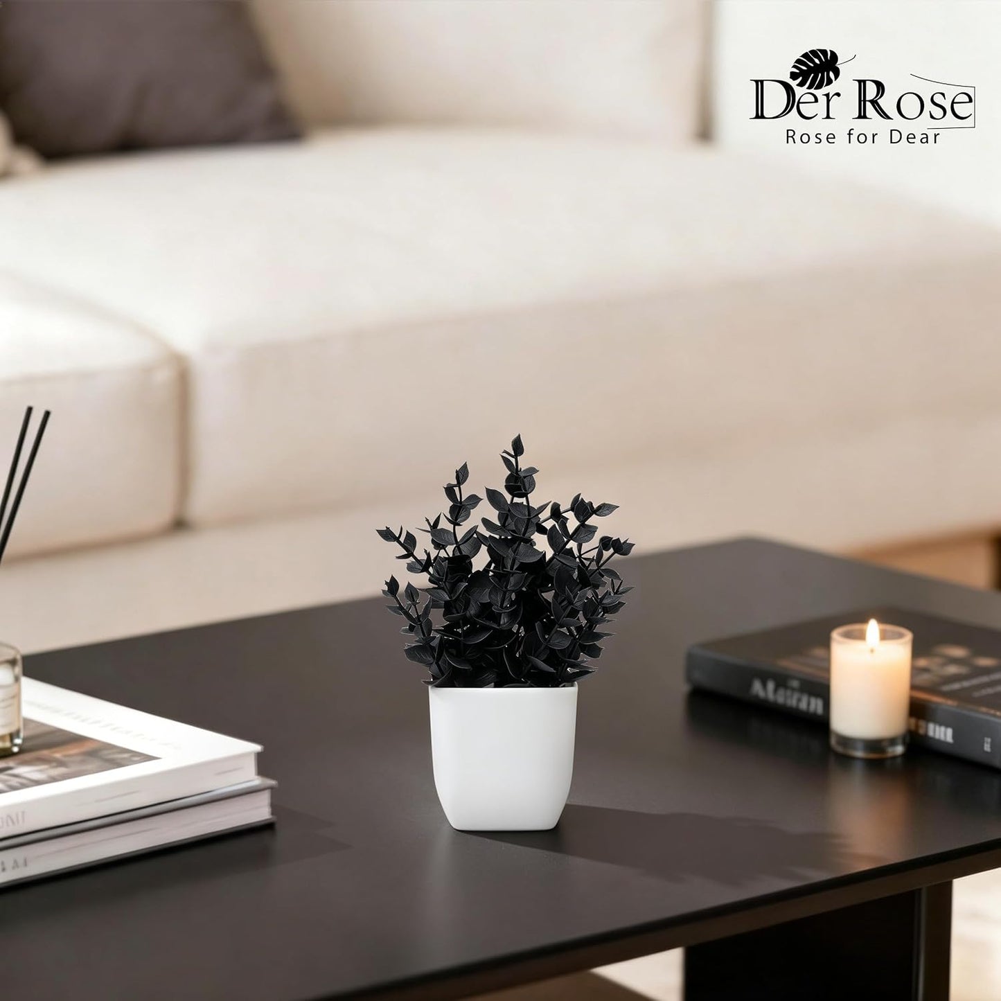 2 Pack Fake Plants Small Plants for Bathroom Office Decor | Mini cute faux plants, table desk home laundry room entryway decor, bathroom classroom decor, maintenance-free