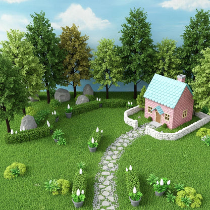 2 Pcs 12x12 Inches Fake Grass for Crafts Artificial Grass Mat Grasses Squares Placemats Artificial Grasses Turf Patch Tiles DIY Mini Garden Decor for Tabletop Decorations DIY Decoration(Green)