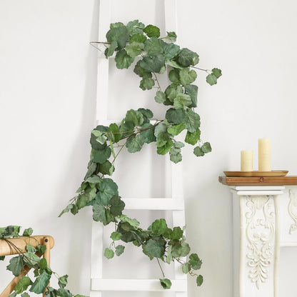 3Pcs Artificial Greenery Ivy Vines Kit, 6.5FT Odorless Silk Ivy Garland, Green Leaves Fake Hanging Plants, for Boho Decor, Home, Classroom, Wall, Party and Wedding Decoration