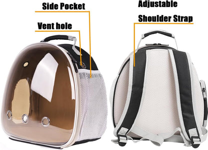 Small Animals Tent, Breathable Transparent Pet Playpen Pop Open Outdoor/Indoor Exercise Fence, Portable Yard Fence for Guinea Pig, Rabbit, Hamster, Chinchillas and Hedgehogs
