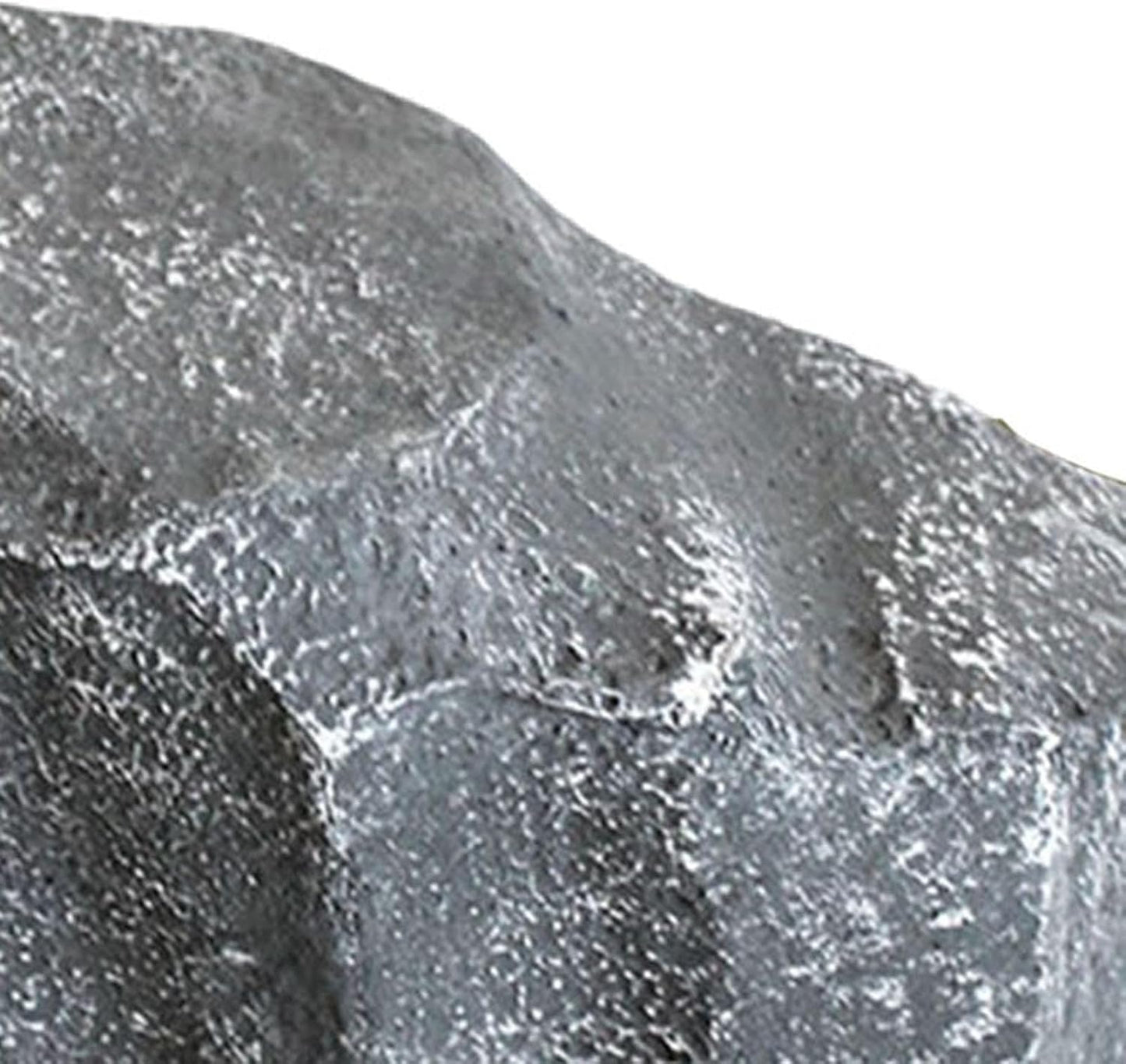 Artificial Rock Faux Stone Sculpture Versatile Pump Cover Creative Portable Landscape Decoration Natural Texture for Patio, 40x22x18cm