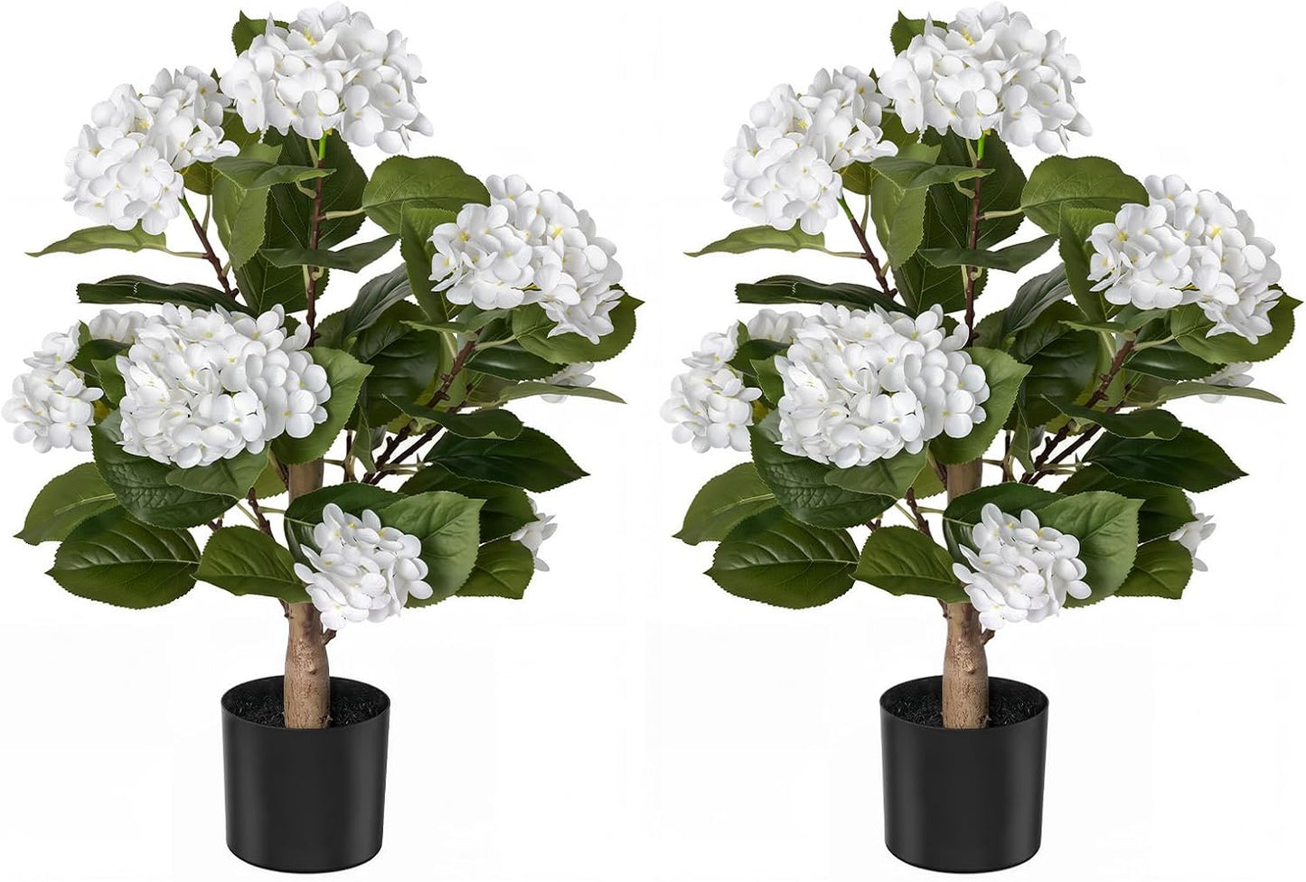5ft Artificial Wisteria Tree, Fake Tree with Firmly Attached Blooms for Less Shedding, Faux Trees Indoor Outdoor Home Office Living Room Decor, Potted Floor Plant
