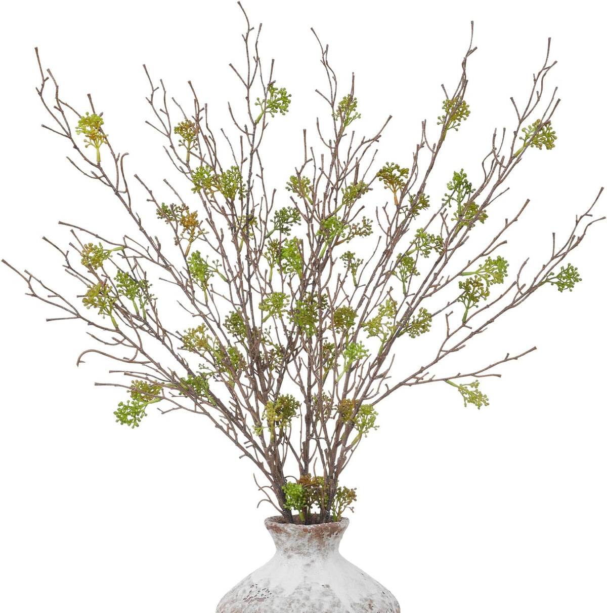 2 Bunches Artificial Lemons Branches, 16 Heads Fake Lemon Branches with Lemons for Vase, Realistic Fake Lemon Decoration for Farmhouse Style Party Table Centerpiece and Home Decor