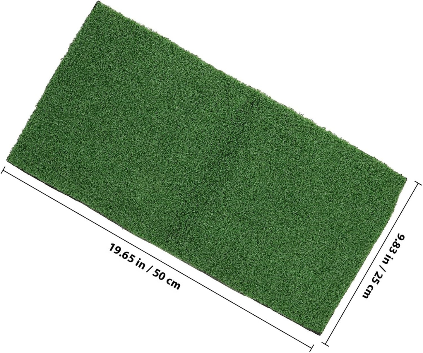 Turtle Basking Platform Artificial Grass Anti-Slip Turf Mat 19.6x9.8in for Aquarium Reptile Terrarium Amphibian Habitat