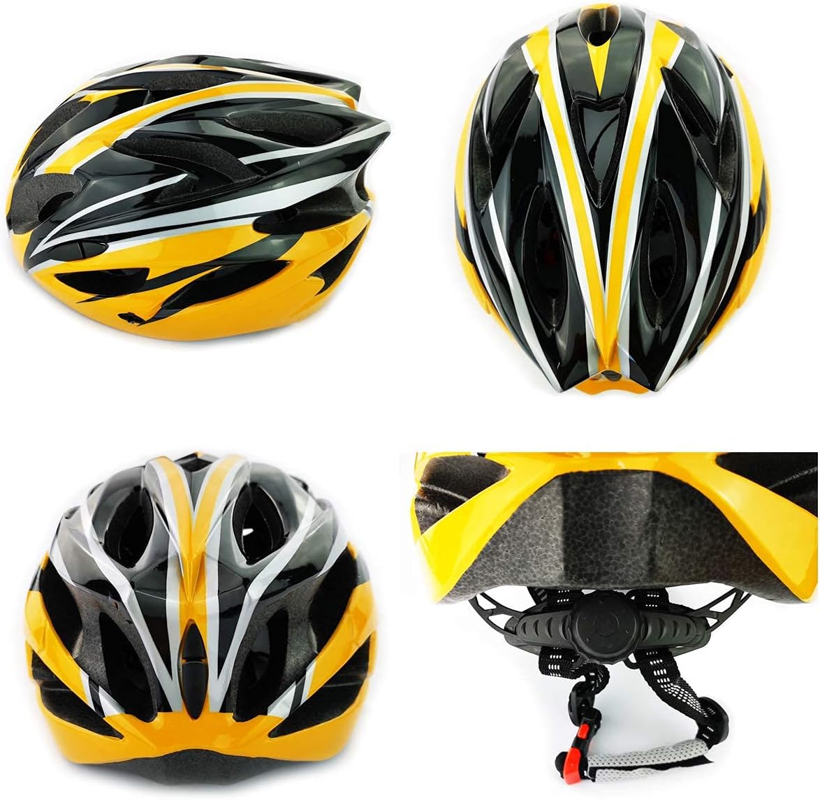 Adult Bike Helmet One-Piece Adjustable Head Safety Protection | for Mountain & Road Bikes,Mens Bike Helmet,Riding Helmet,Womens Bike Helmet
