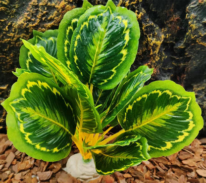 Reptile Plants for Terrarium Decor,Habitat Decor,Artificial Plants
