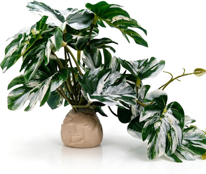 Reptile Plants for Terrarium Decor,Habitat Decor,Artificial Plants