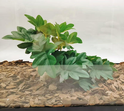 Reptile Plants for Terrarium Decor,Habitat Decor,Artificial Plants