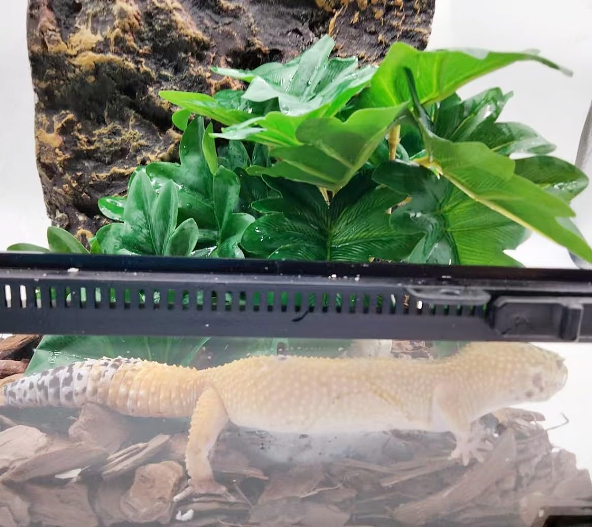 Reptile Plants for Terrarium Decor,Habitat Decor,Artificial Plants