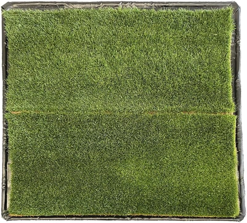 XL Real Grass Puppy Pee Pads, Dog Litter Box Alternative 24x48