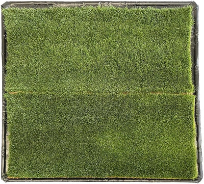 XL Real Grass Puppy Pee Pads, Dog Litter Box Alternative 24x48