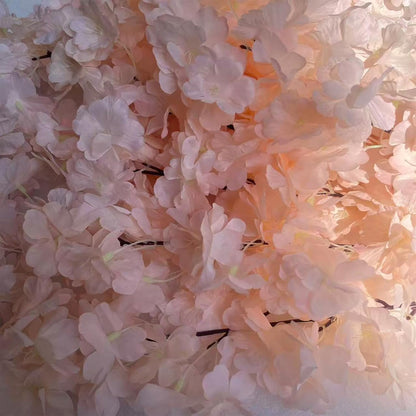 50 Pieces of Simulated Cherry Blossom Branches (deep Pink)