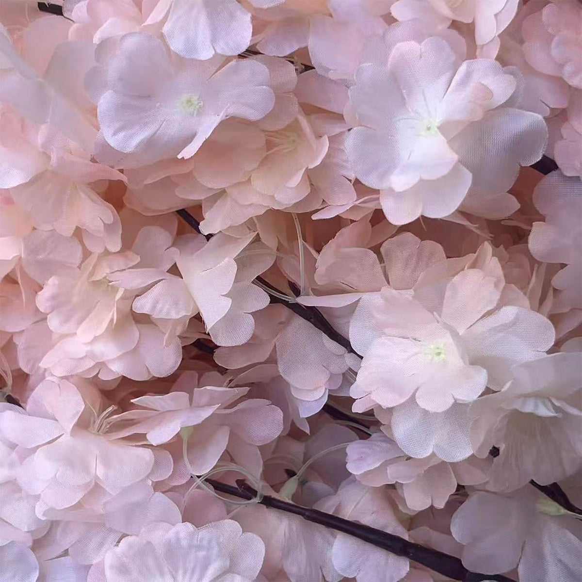 50 Pieces of Simulated Cherry Blossom Branches (deep Pink)