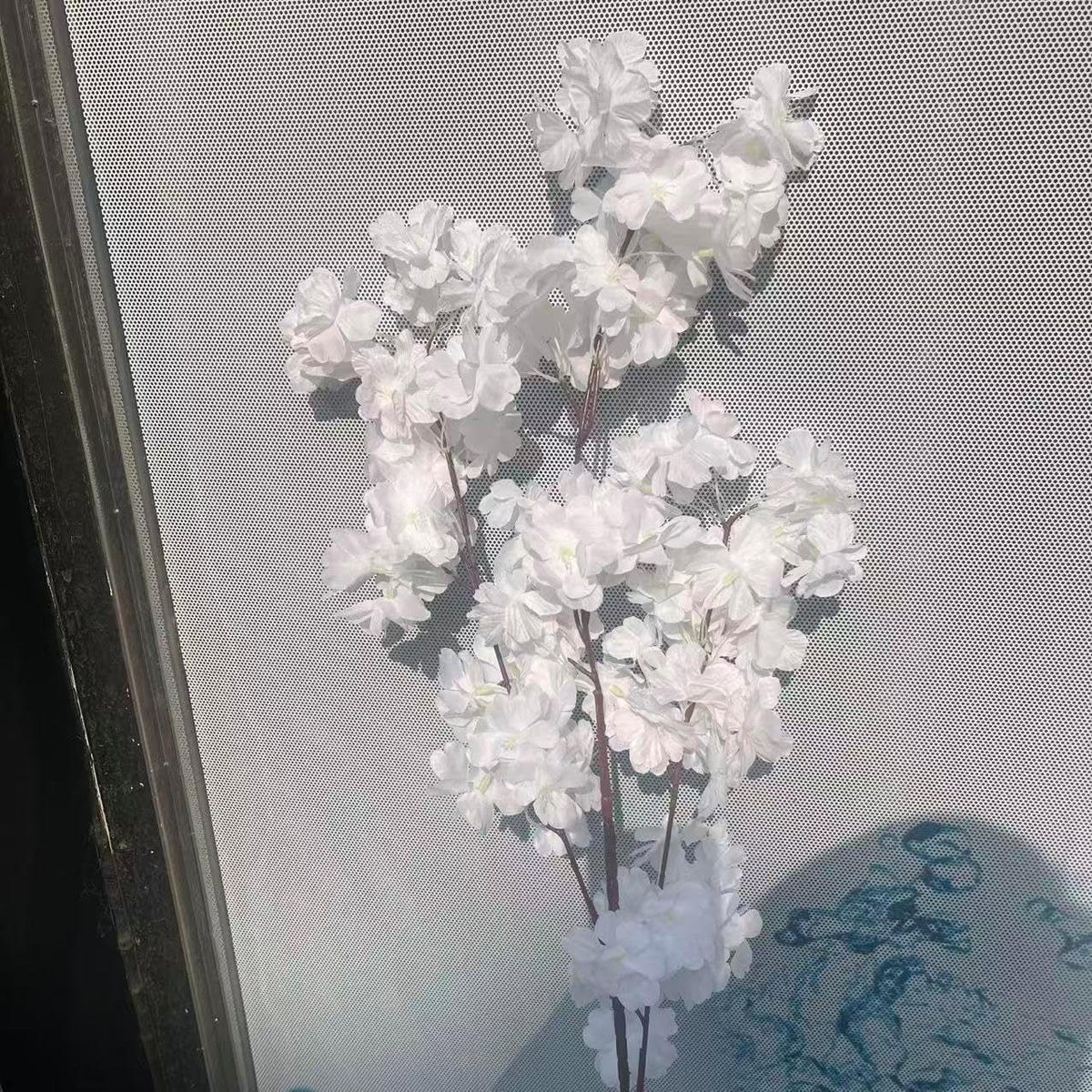 50 Pieces of Simulated Cherry Blossom Branches (deep Pink)