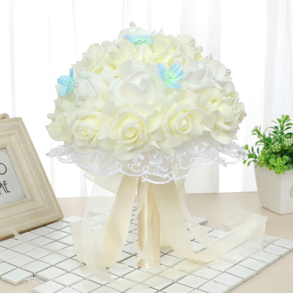 100Pcs Artificial Foam Roses Flowers Heads, 3in Stemless Lilac Foam Fake Flowers Bulk for Crafts, Wall Decorations, DIY Wedding Receptions, Bridal Shower, Faux Bouquets, Party Home Decor(Lilac)