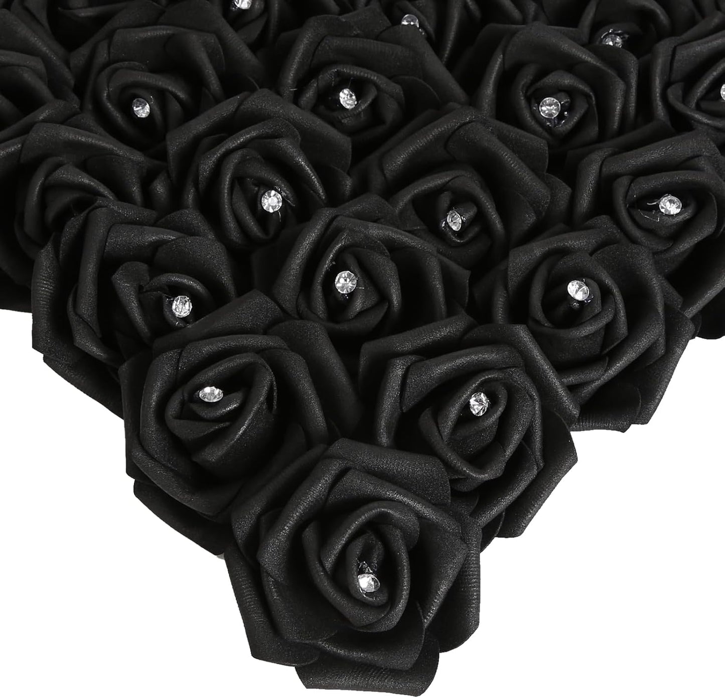 100Pcs Artificial Foam Roses Flowers Heads, 3in Stemless Lilac Foam Fake Flowers Bulk for Crafts, Wall Decorations, DIY Wedding Receptions, Bridal Shower, Faux Bouquets, Party Home Decor(Lilac)