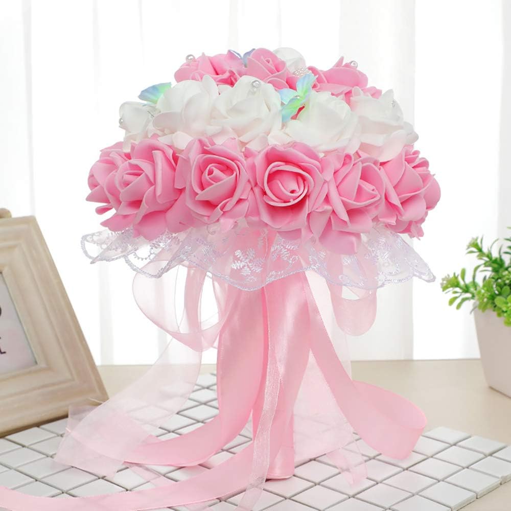 100Pcs Artificial Foam Roses Flowers Heads, 3in Stemless Lilac Foam Fake Flowers Bulk for Crafts, Wall Decorations, DIY Wedding Receptions, Bridal Shower, Faux Bouquets, Party Home Decor(Lilac)