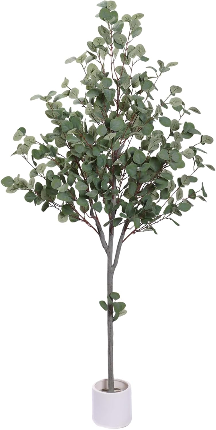 Artificial Eucalyptus Tree, 6FT