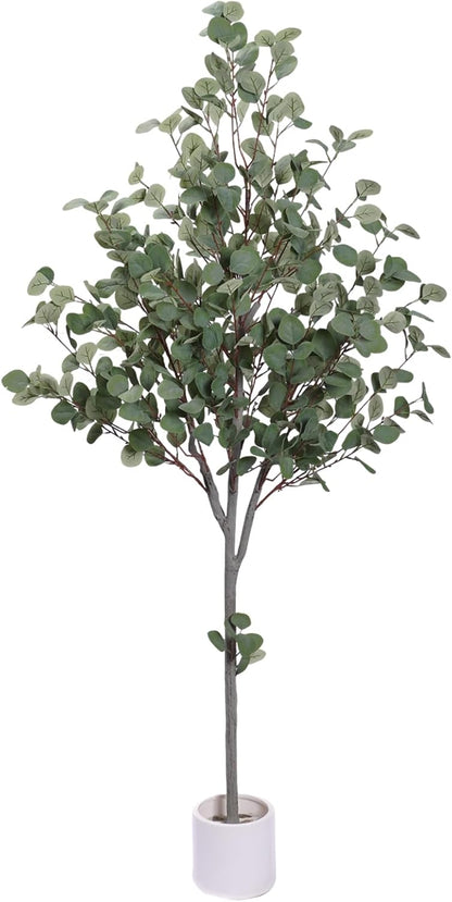 Artificial Eucalyptus Tree, 6FT