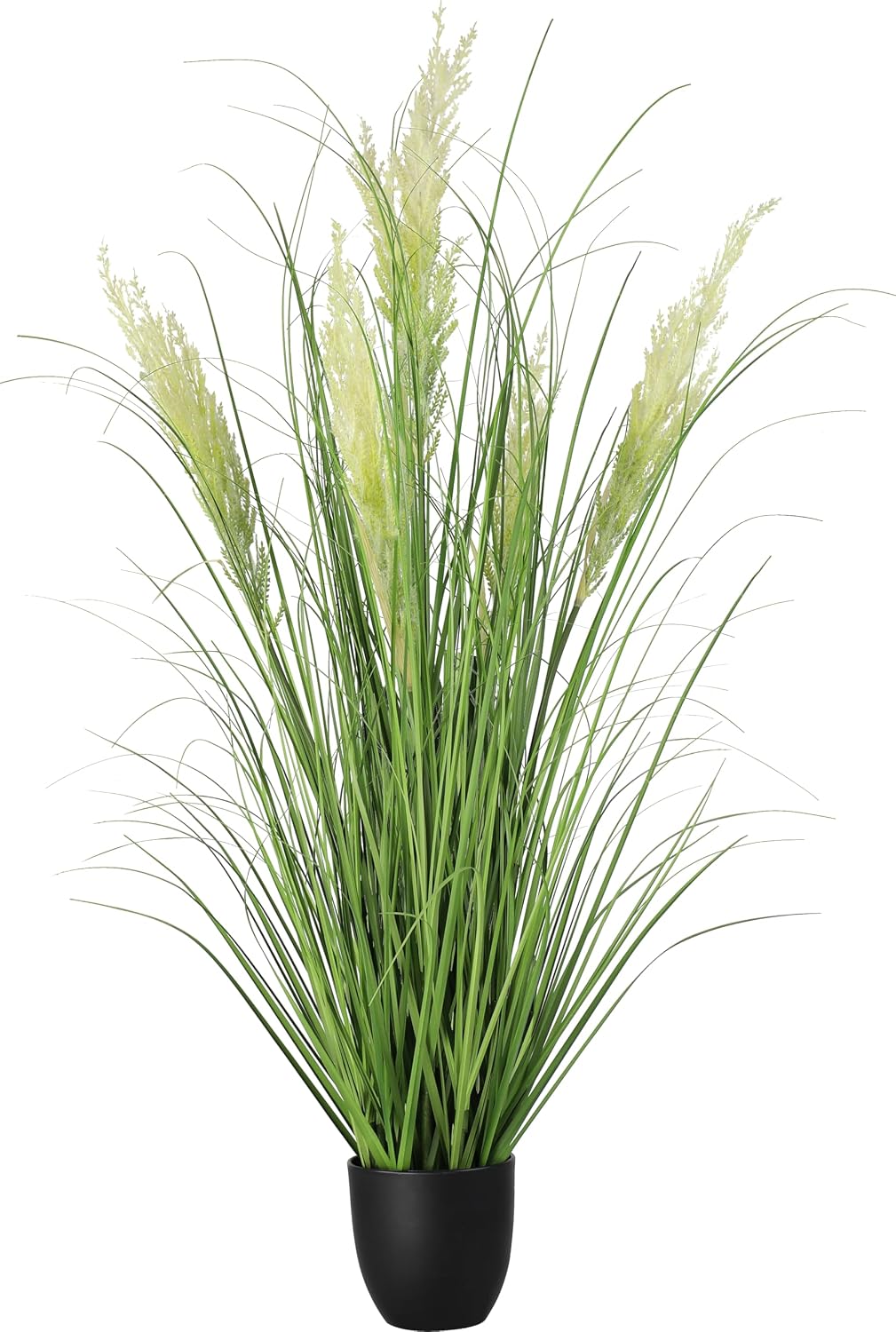 3ft/35in Artificial Plants Outdoor Indoor,Fake Onion Grass In Pot