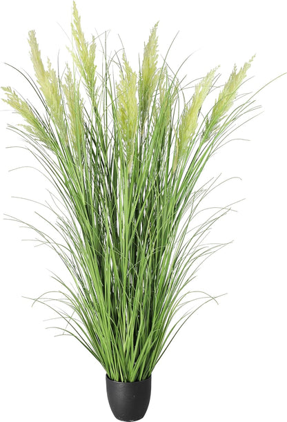 3ft/35in Artificial Plants Outdoor Indoor,Fake Onion Grass In Pot