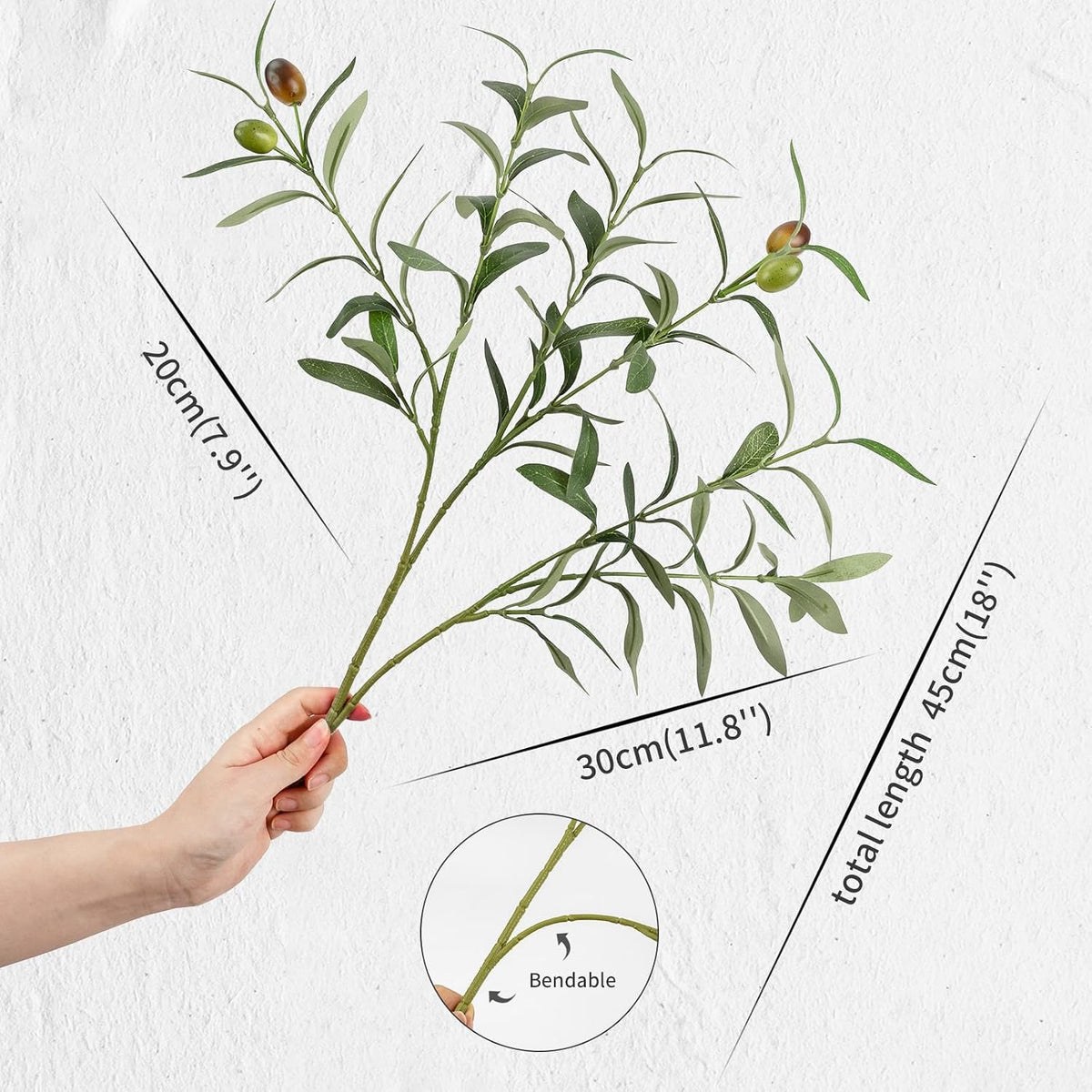 4FT Artificial Olive Tree Indoor Tall Faux with Planter