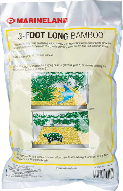 Bamboo 3 Feet, Décor For Aquariums and Terrariums