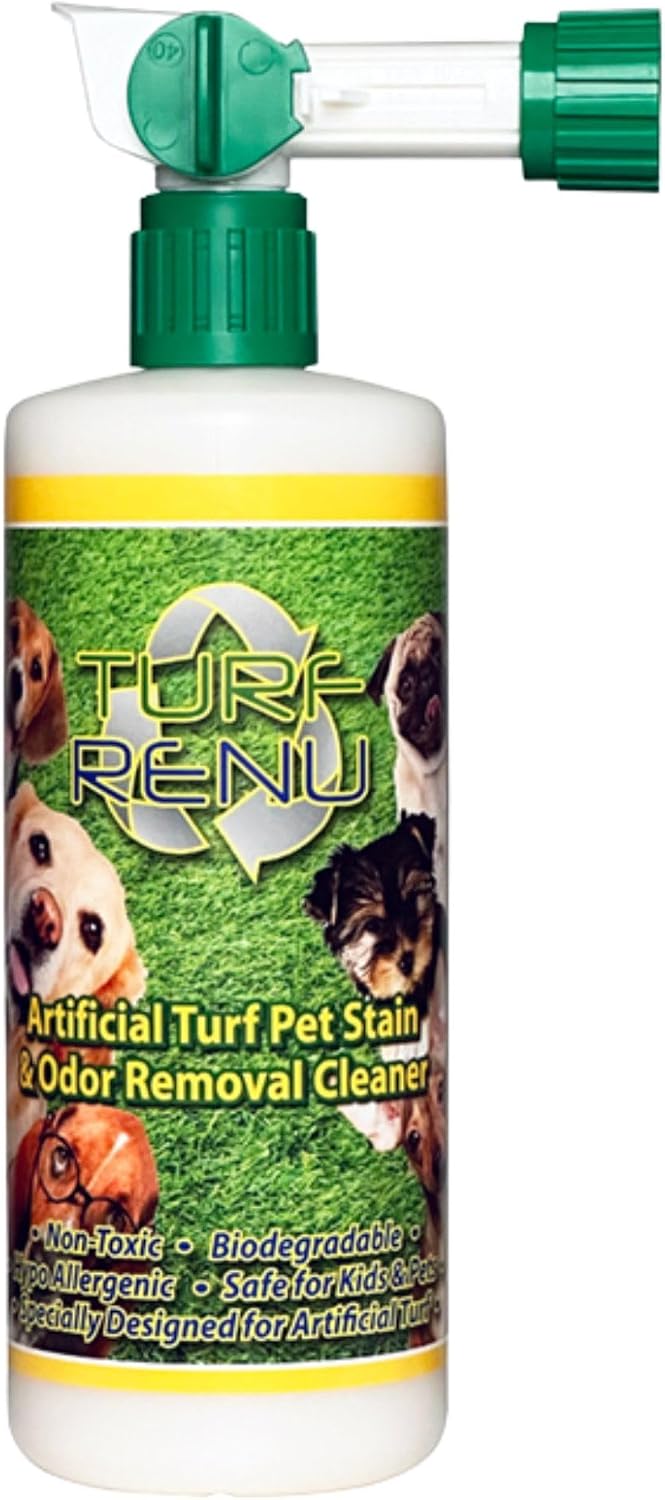 Tr10132 Bio-Enzymatic Cleaning Solution for Synthetic/Artificial Turf and Pet Odor Control with Sprayer, 32-Ounce, 2-Pack