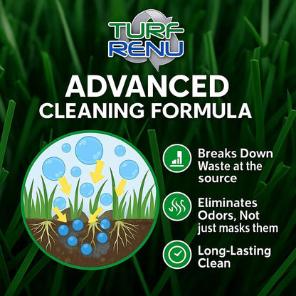 Tr10132 Bio-Enzymatic Cleaning Solution for Synthetic/Artificial Turf and Pet Odor Control with Sprayer, 32-Ounce, 2-Pack