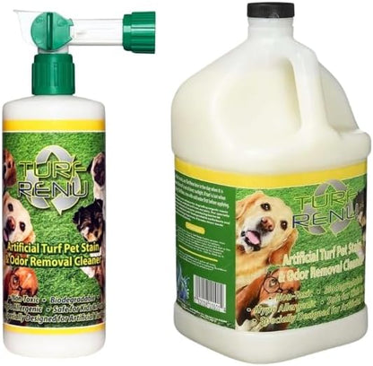 Tr10132 Bio-Enzymatic Cleaning Solution for Synthetic/Artificial Turf and Pet Odor Control with Sprayer, 32-Ounce, 2-Pack