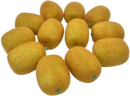 12Pcs Fake Peach Artificial Fruits Model Lifelike Peaches Home House Kitchen Party Decoration Desk Ornament